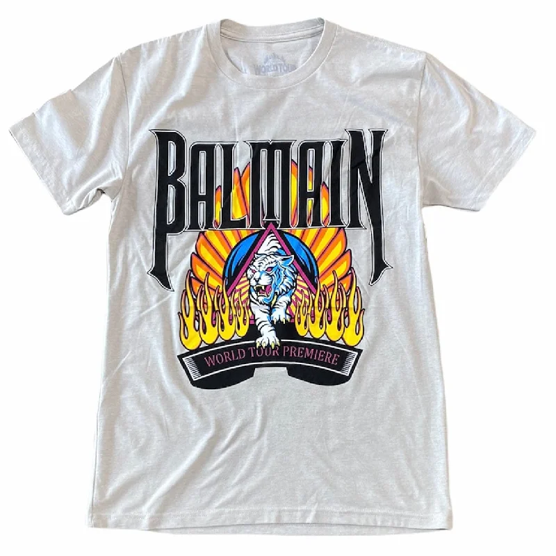 World Tour Tiger Tour T Shirt (Cream)