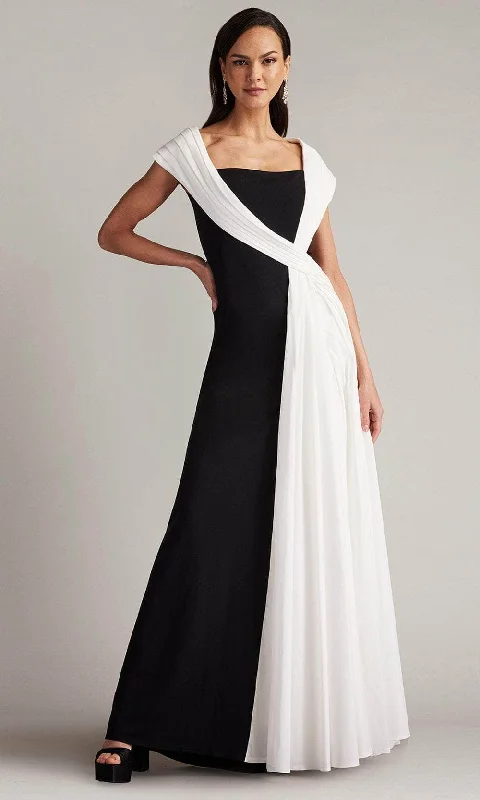 Tadashi Shoji CY24001L - Sash Straight Across Evening Dress