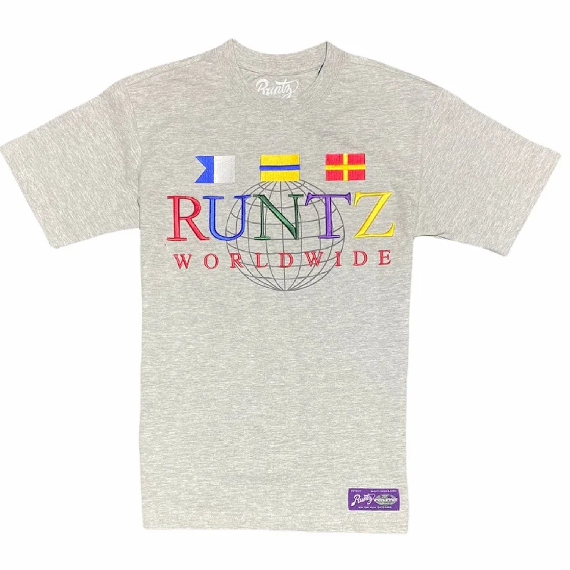 Runtz Around The World T Shirt (Grey) 321-40270