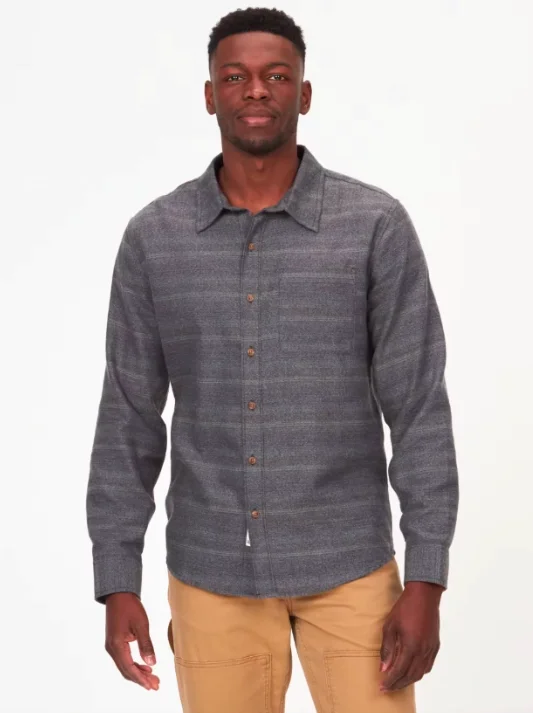 Men's Fairfax Novelty Heathered Lightweight Flannel Shirt