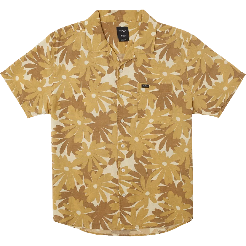 Men's Pop Floral Short Sleeve Shirt