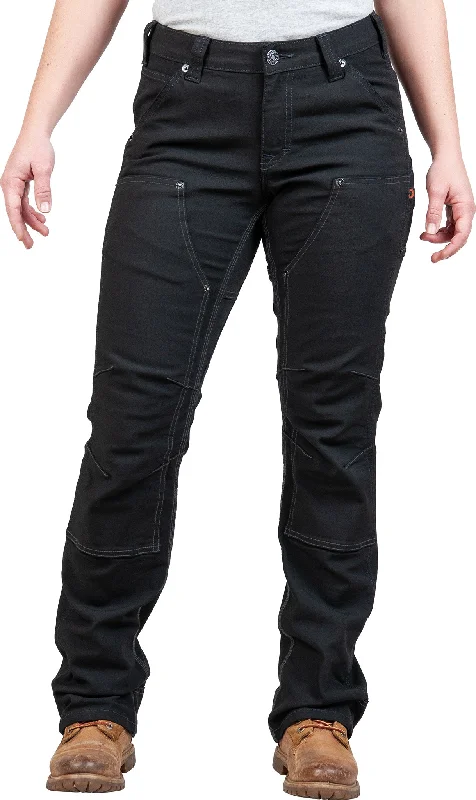 Britt Utility Black Stretch Canvas - Women's|-|Pantalon noire en toile extensible Britt Utility - Femme