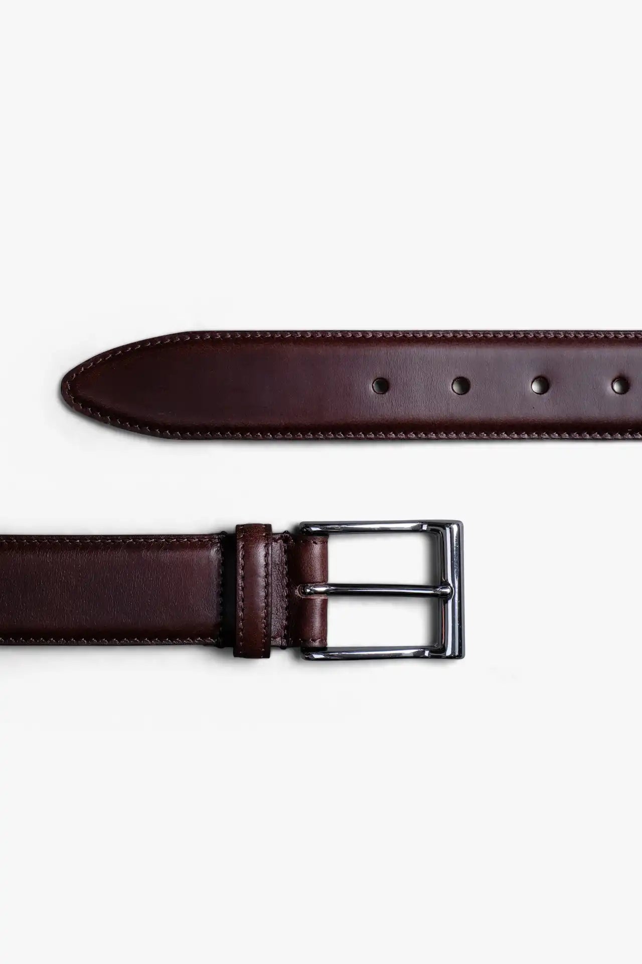 Leather Belt - Dark Brown