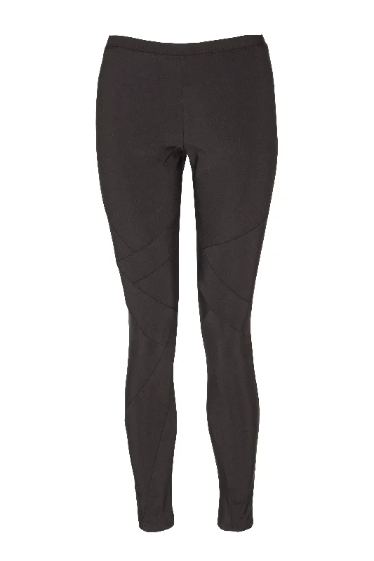 Black Insert Panels Leggings 9781