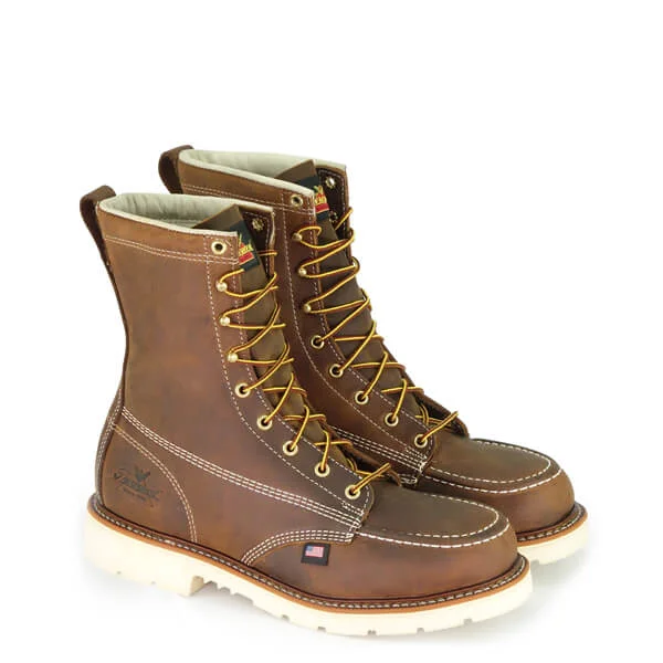 Men's American Heritage - 8" Trail Crazyhorse Safety Toe - Moc Toe Maxwear90 Boot