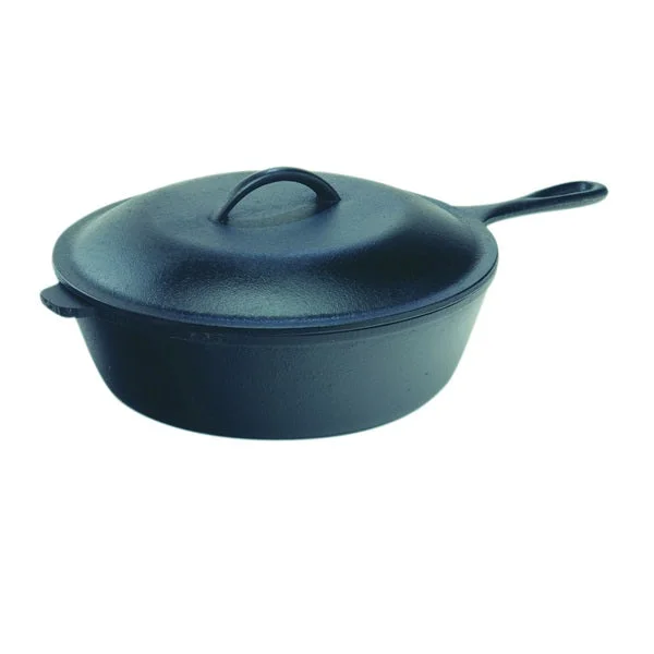 Seasoned Covered Deep Skillet