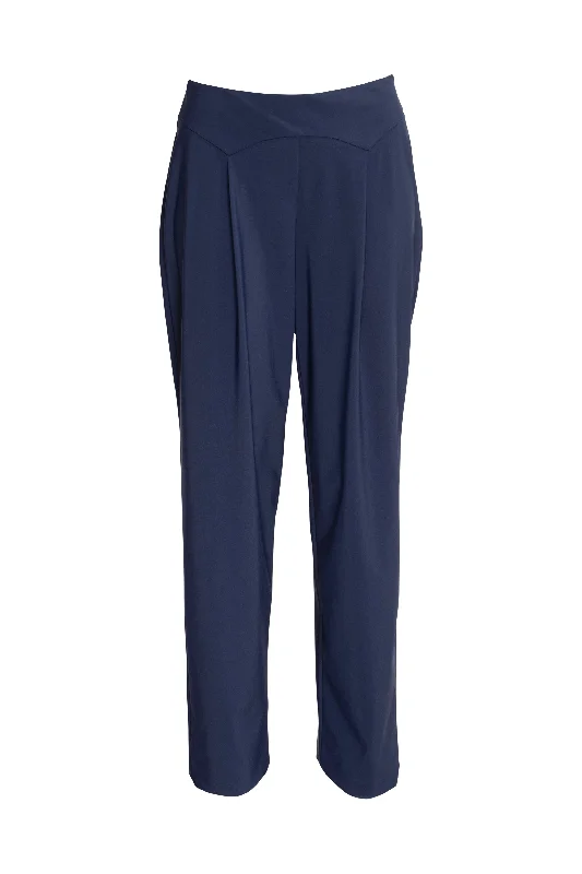 Yoke Pleat Pant - Indigo 6056