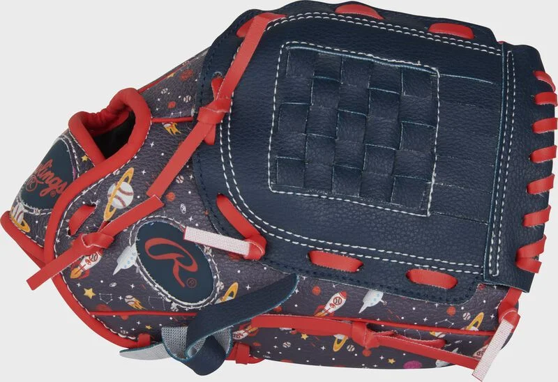 Players Series 10in Youth Baseball Glove RH, Space Theme