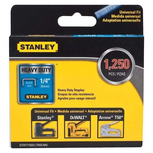 1250 Piece 1/4 in Heavy Duty Staples