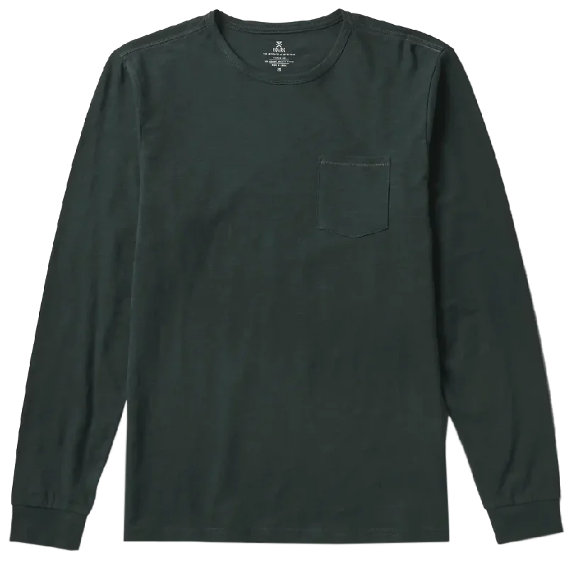 Men's Well Worn Midweight Organic Long Sleeve Tee
