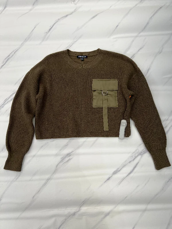 Sweater By Steve Madden In Green, Size: M