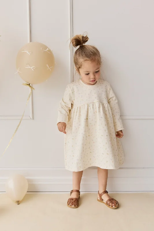 Organic Cotton Charlotte Dress - Briella Whisper
