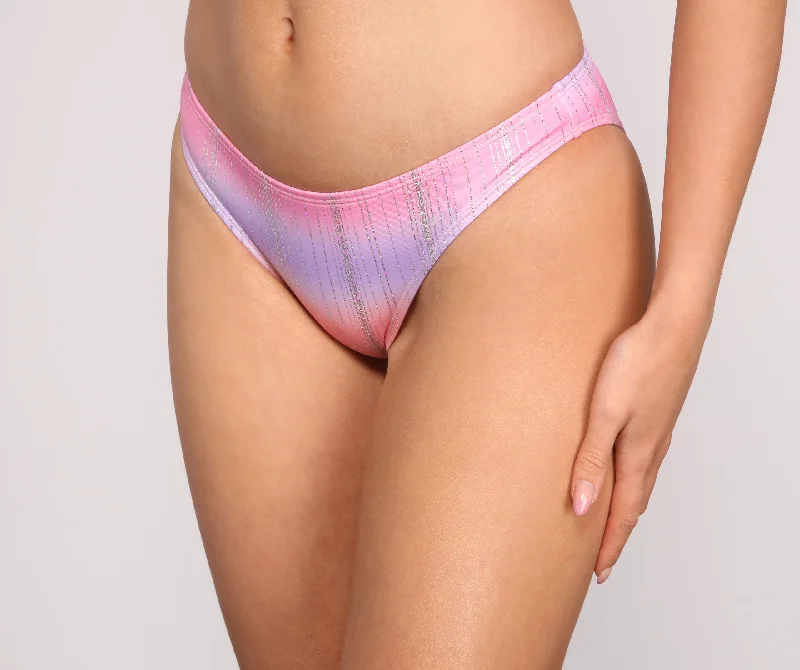 Tie Dye Glitz Bikini Bottoms