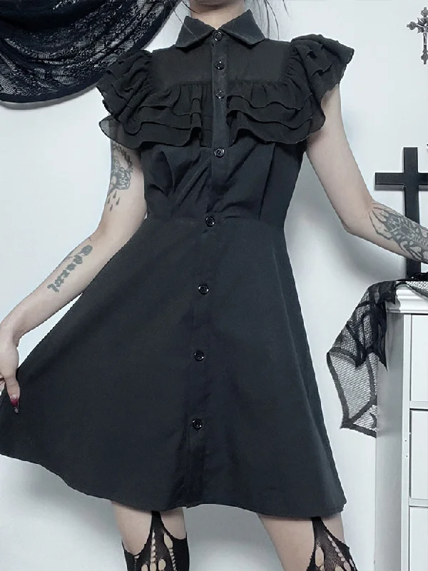 Mall Harajuku E-Girl Mesh Patchwork Slim A-Line Sexy Party Grunge Aesthetic Streetwear Dress Mall Harajuku E-Girl Mesh Patchwork Slim A-Line Sexy Party Grunge Aesthetic Streetwear Dress