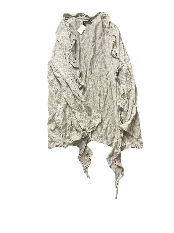 Cardigan By Eileen Fisher In Grey, Size: 3x