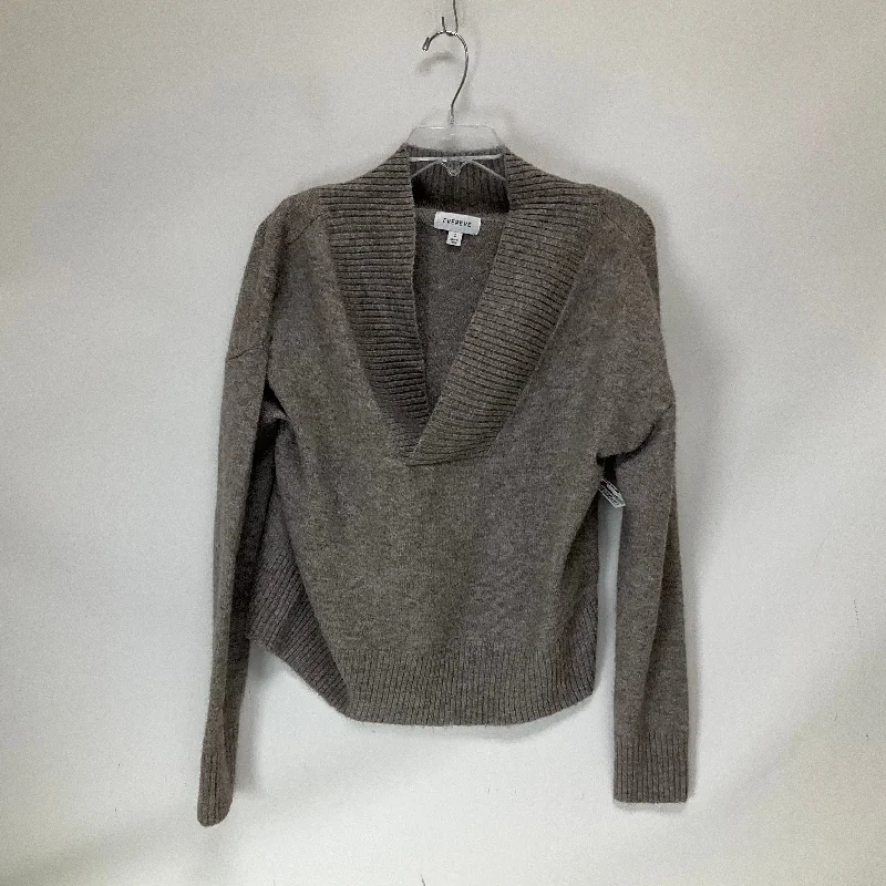 Sweater By Evereve In Tan, Size: S