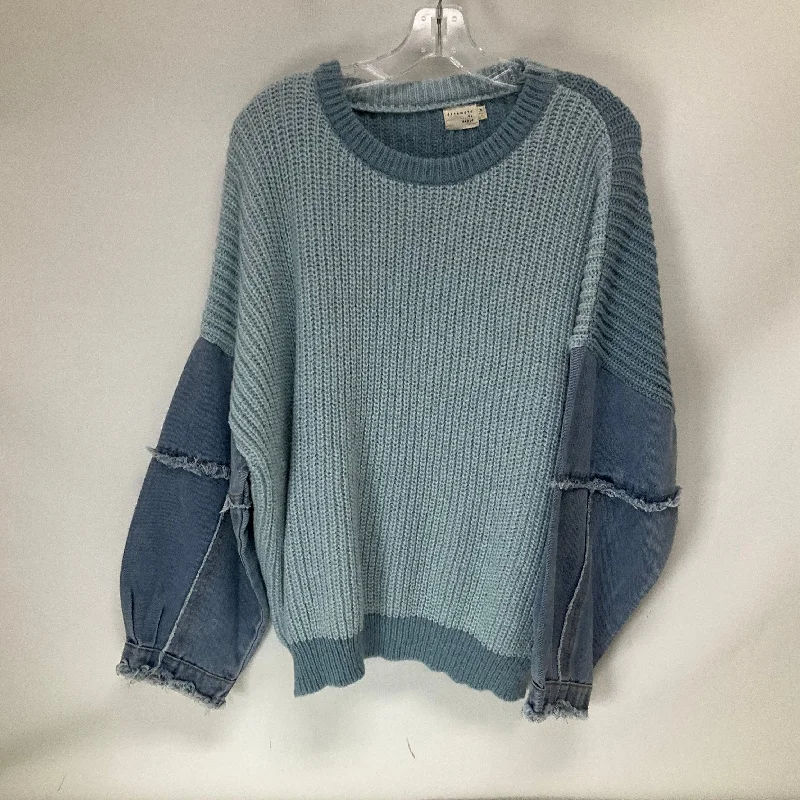 Sweater By Dreamers In Blue, Size: Xl