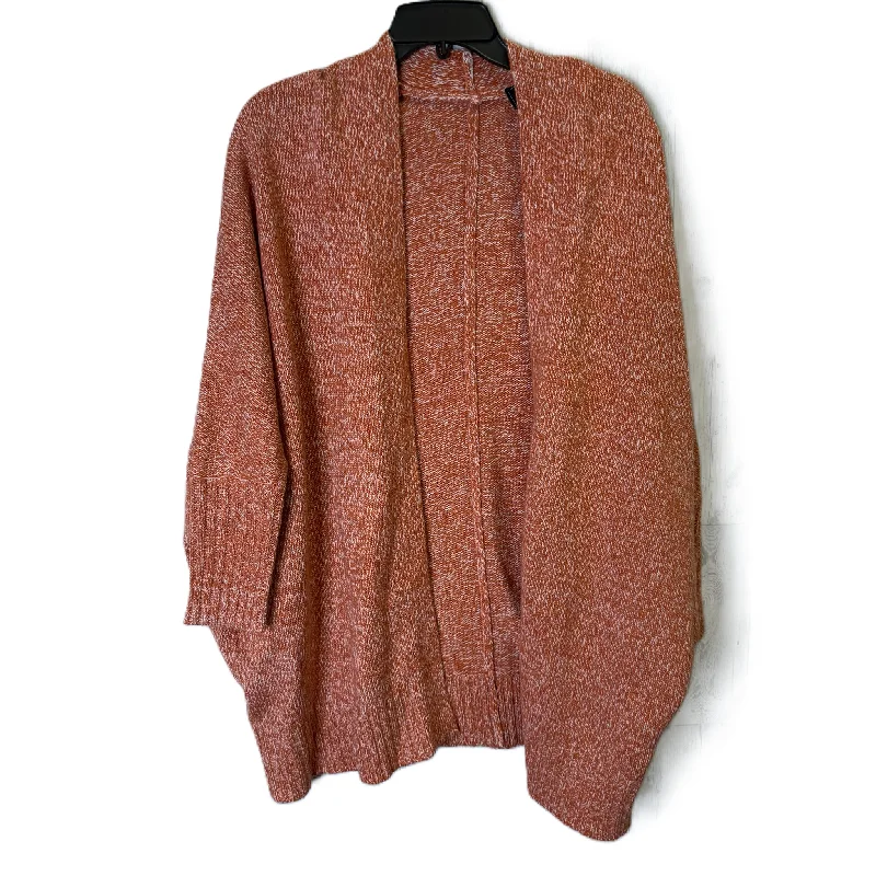 Sweater Cardigan By G By Giuliana In Orange, Size: L