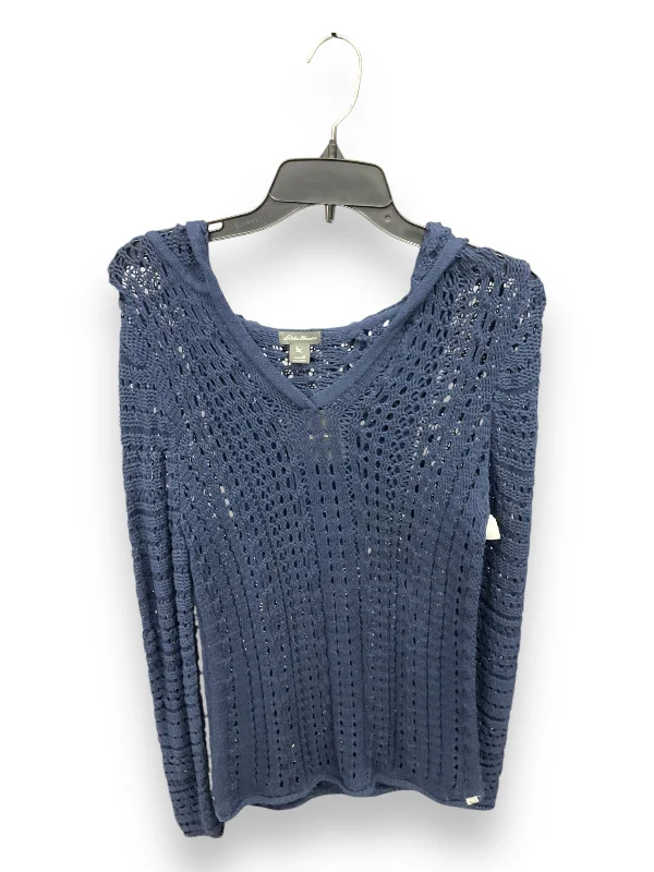 Sweater By Eddie Bauer In Navy, Size: M