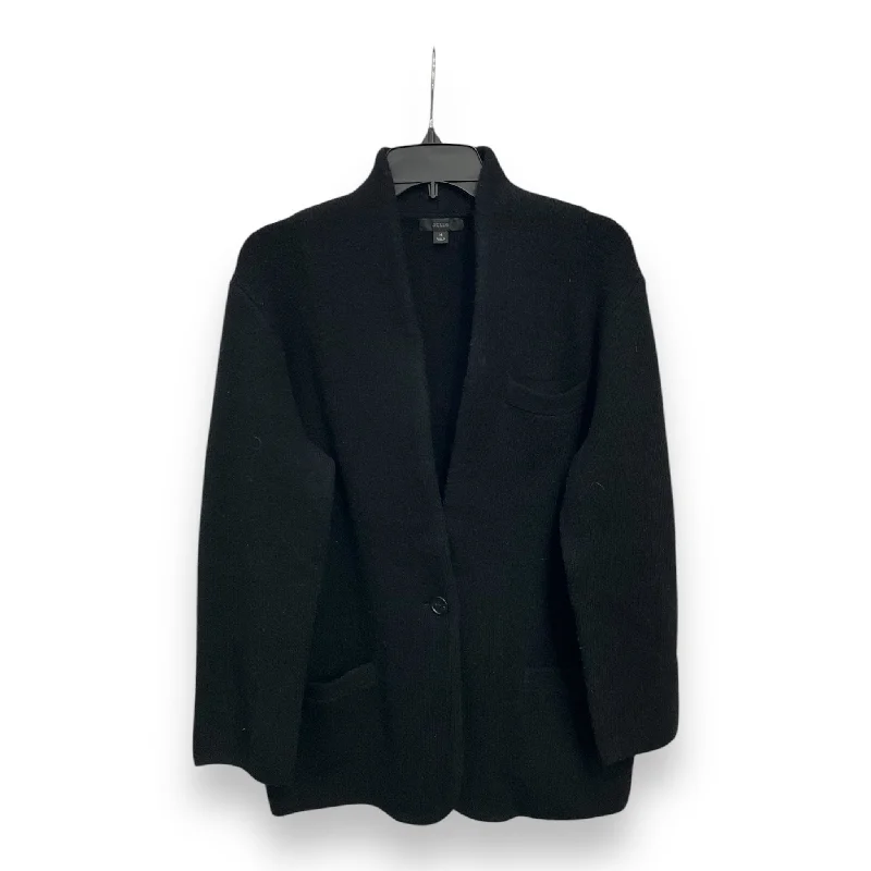 Sweater Cardigan By J. Crew In Black, Size: M