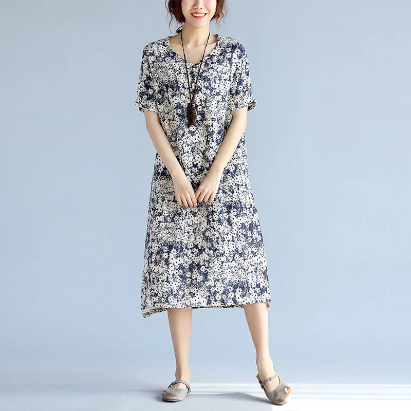 dark blueprints Midi Chiffon dresses plus size clothing women side open v neck midi dress dark blueprints Midi Chiffon dresses plus size clothing women side open v neck midi dress