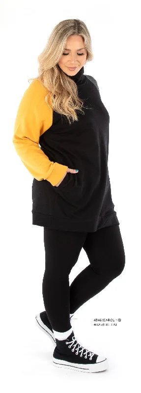 4346 // CAROLINE Raglan tee and tunic