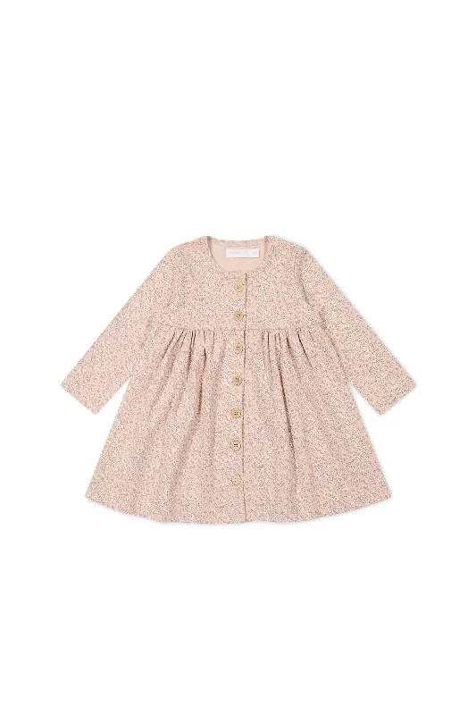 Organic Cotton Poppy Dress - Amber Rose