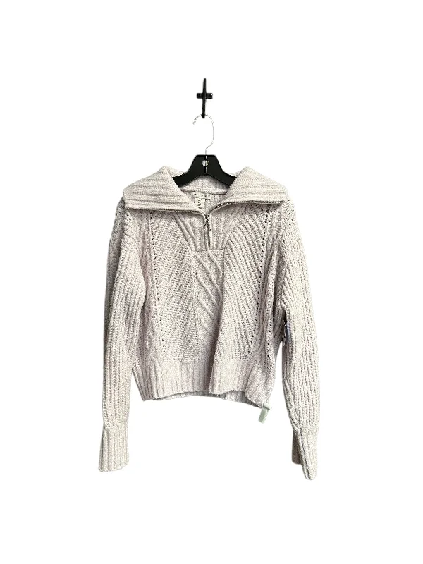 Sweater By Clothes Mentor In Purple, Size: M