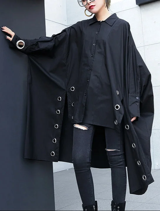 vintage black Midi cotton pullover plus size traveling blouse vintage hollow outlow high design cotton blouses vintage black Midi cotton pullover plus size traveling blouse vintage hollow outlow high design cotton blouses