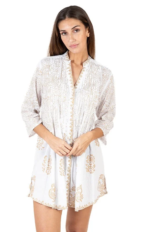 Ruby Cream/Sand Tunic