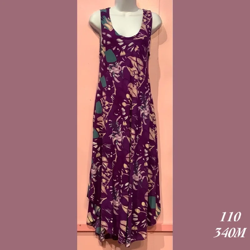 Rainbow Jo Sundress Resort Wear Floral Print Midi Dress - 110 - 340M