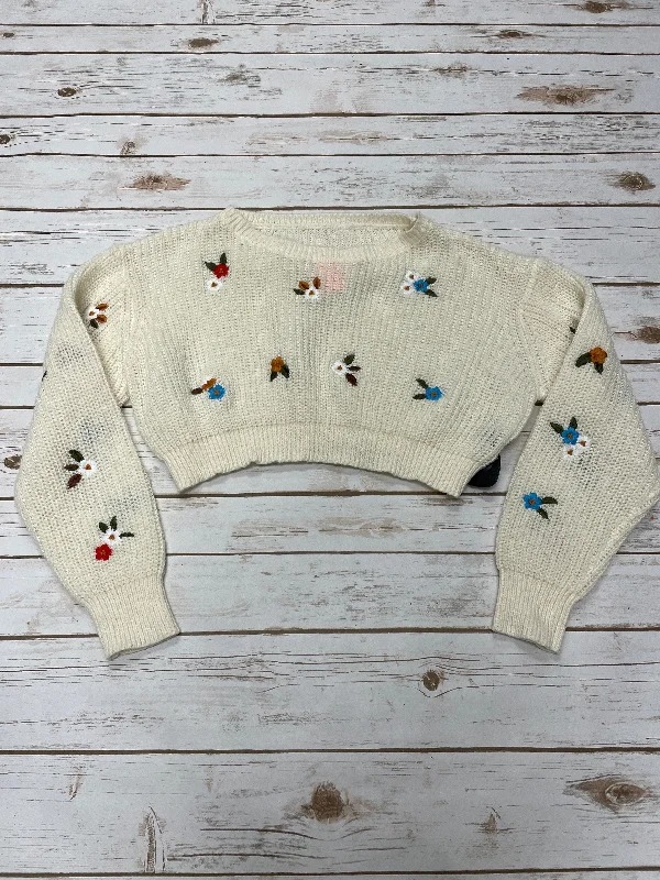 Sweater By Shein In Cream, Size: L