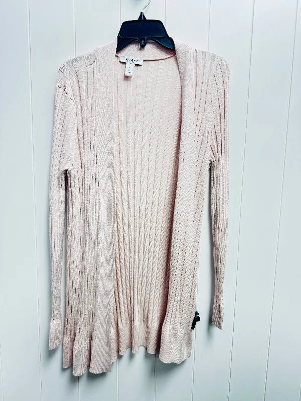 Cardigan By White House Black Market In Pink, Size: L