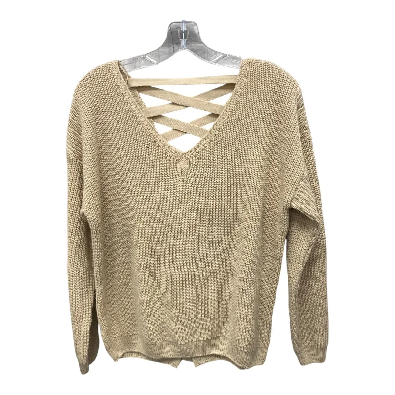 Sweater By miss selfridge In Tan, Size:S