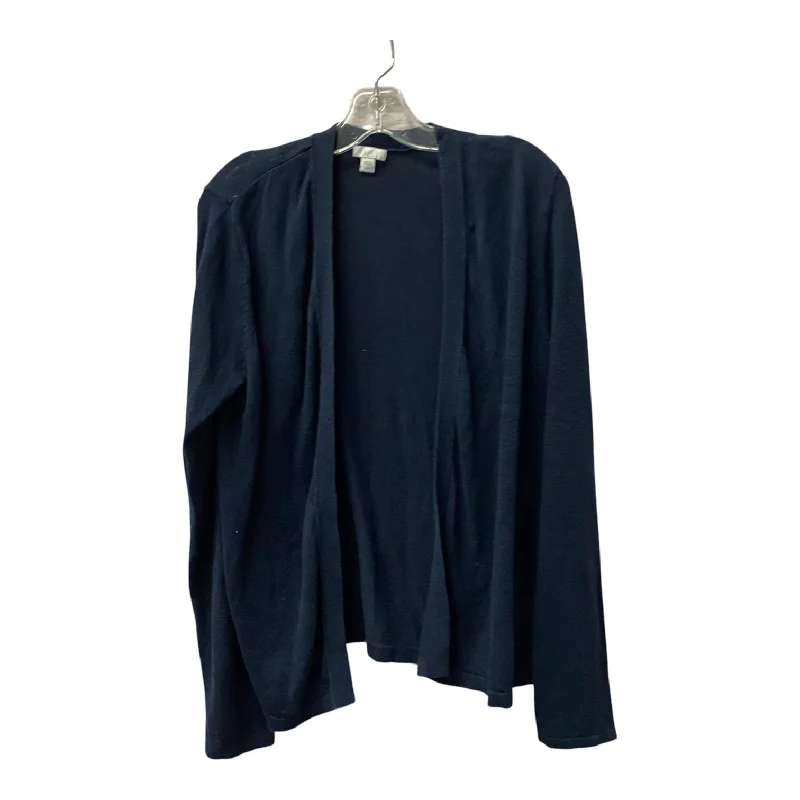 Cardigan By J. Jill In Blue, Size:L tall